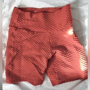 Melon colored Booty by Brabants bike shorts